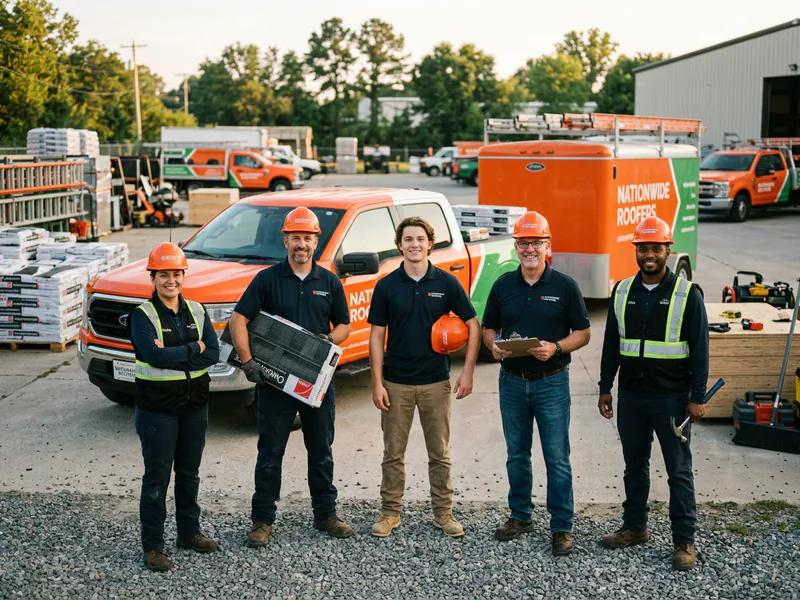 Natiowide Roofers - roof installation in Angier near me
